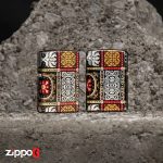 فندک زیپو اصل 46146 | Zippo Tapestry Pattern Design