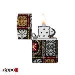 فندک زیپو اصل 46146 | Zippo Tapestry Pattern Design