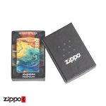فندک زیپو اصل 48778 | Zippo Colorful Zippo Logo Design