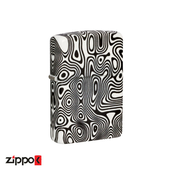 فندک زیپو اصل 46012 | Zippo Glowing Swirls Design