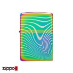 فندک زیپو اصل 48775 | Zippo 151 Wavy Pattern Design