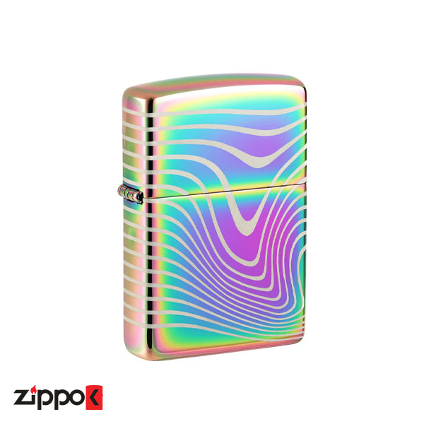 فندک زیپو اصل 48775 | Zippo 151 Wavy Pattern Design