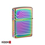 فندک زیپو اصل 48775 | Zippo 151 Wavy Pattern Design