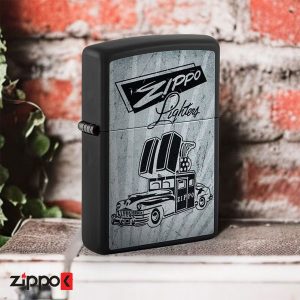 فندک زیپو اصل 48572 | Zippo 218 Car Design