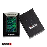 فندک زیپو اصل 48609 | Zippo 218 Medusa Design