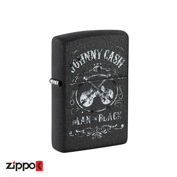 فندک زیپو اصل 48989 | Zippo 236 Johnny Cash