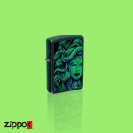 فندک زیپو اصل 48609 | Zippo 218 Medusa Design