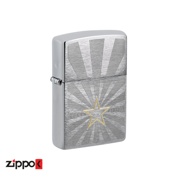 فندک زیپو اصل Zippo 200 Star Design | 48657