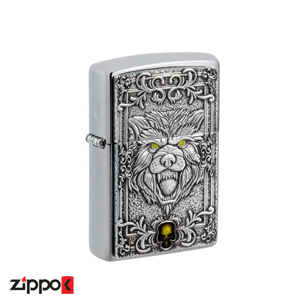 فندک زیپو اصل Zippo Wolf Emblem Design | 48690