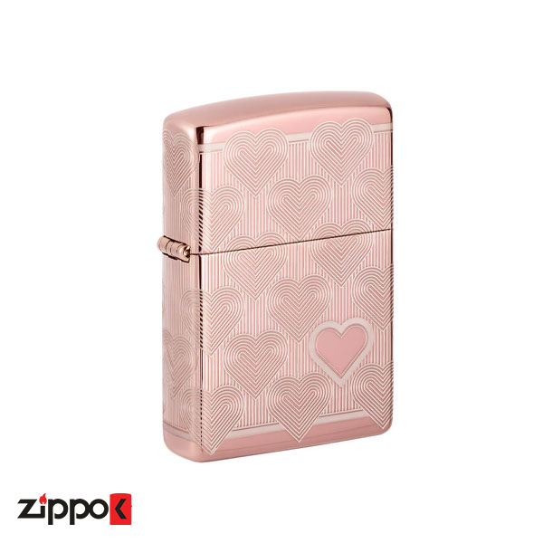 فندک زیپو اصل 49811 | Zippo Hearts Design