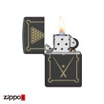 فندک زیپو اصل 48672 | Zippo 236 Billiards Design