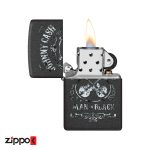 فندک زیپو اصل 48989 | Zippo 236 Johnny Cash