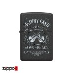 فندک زیپو اصل 48989 | Zippo 236 Johnny Cash