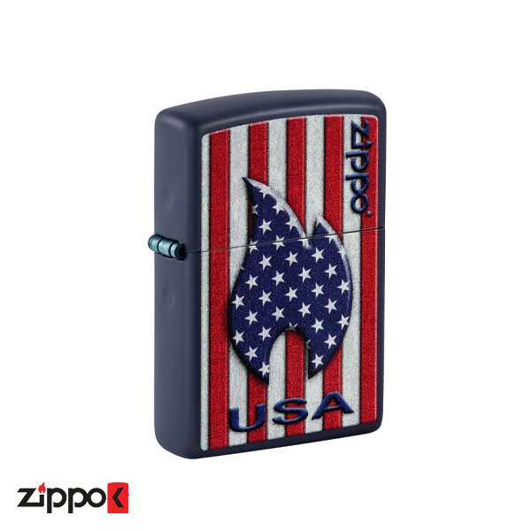 فندک زیپو اصل Zippo Patriotic Flame Design | 48560