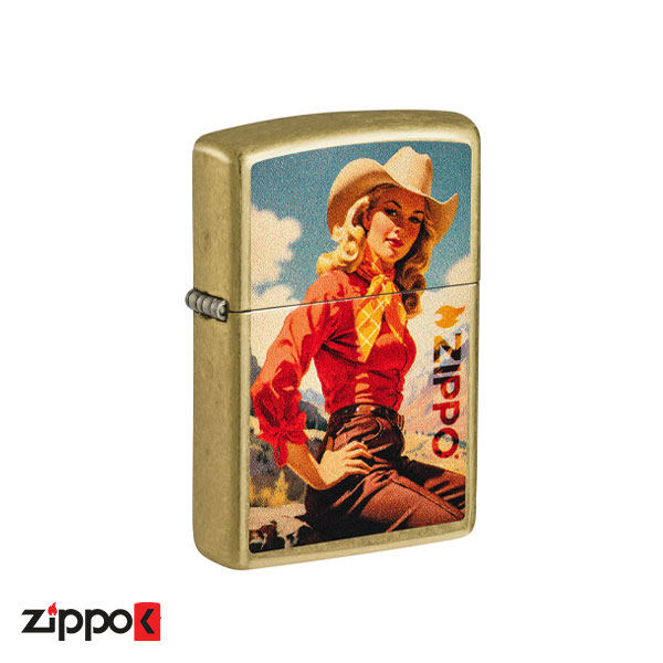 فندک زیپو اصل 46248 | Zippo Western Cowgirl Design