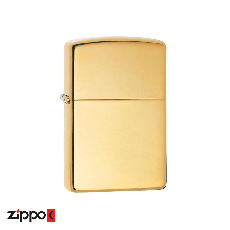 فندک زیپو اصل Zippo Classic High Polish Brass کد 254B