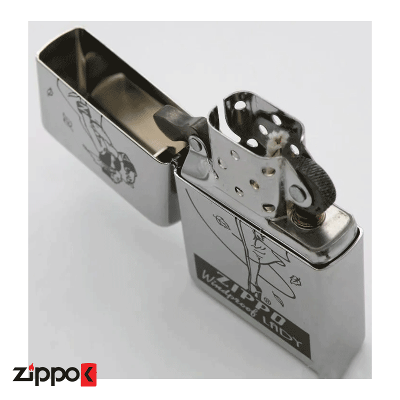 فندک زیپو اصل Zippo Plantea Windy کد 260