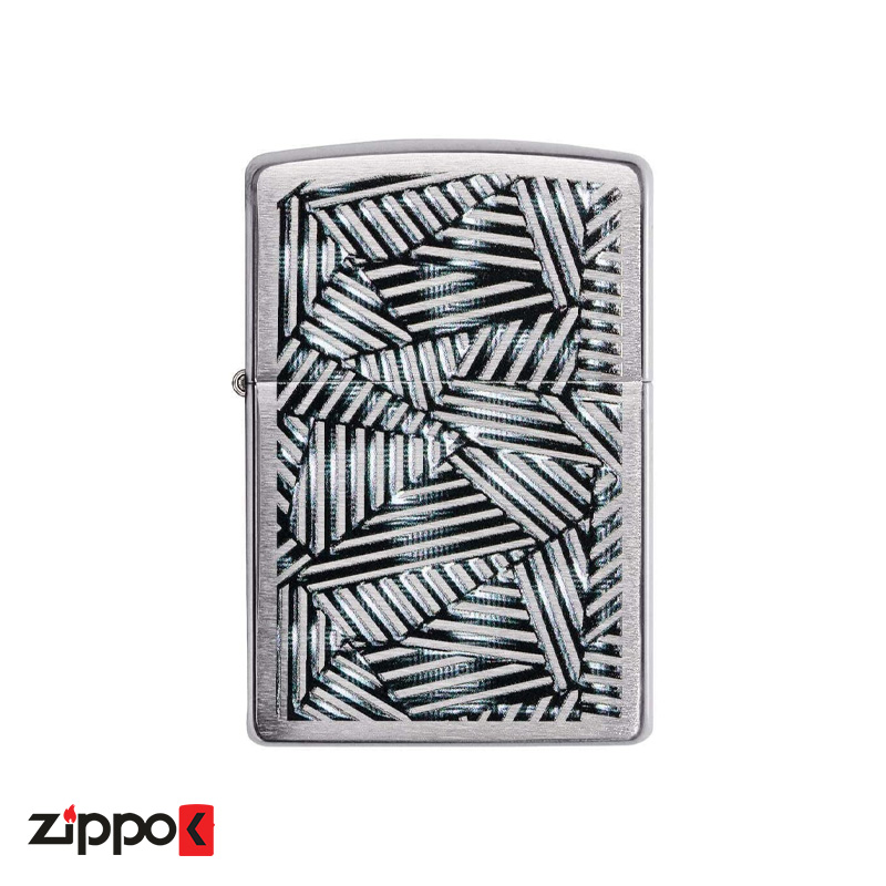 فندک زیپو اصل Zippo Line Grid کد 29885