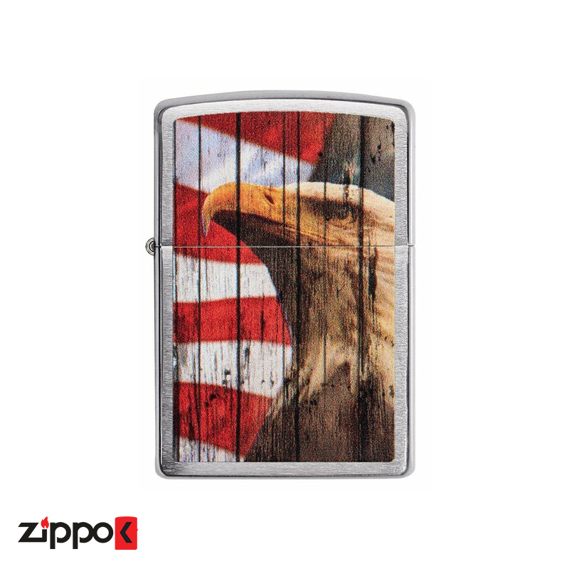 خرید فندک زیپو اصل Zippo Patriotic Design کد 49133 - زیپوک