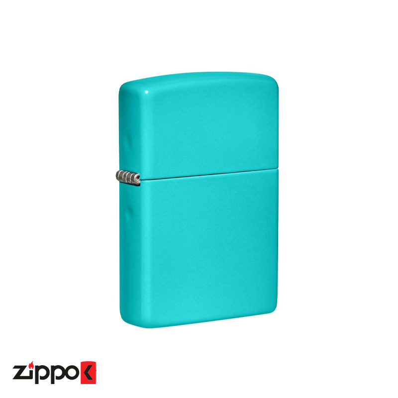 فندک زیپو اصل Zippo Classic Flat Turquoise کد 49454