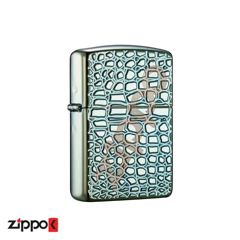 خرید فندک زیپو اصل Zippo Armor Alligator کد 29525