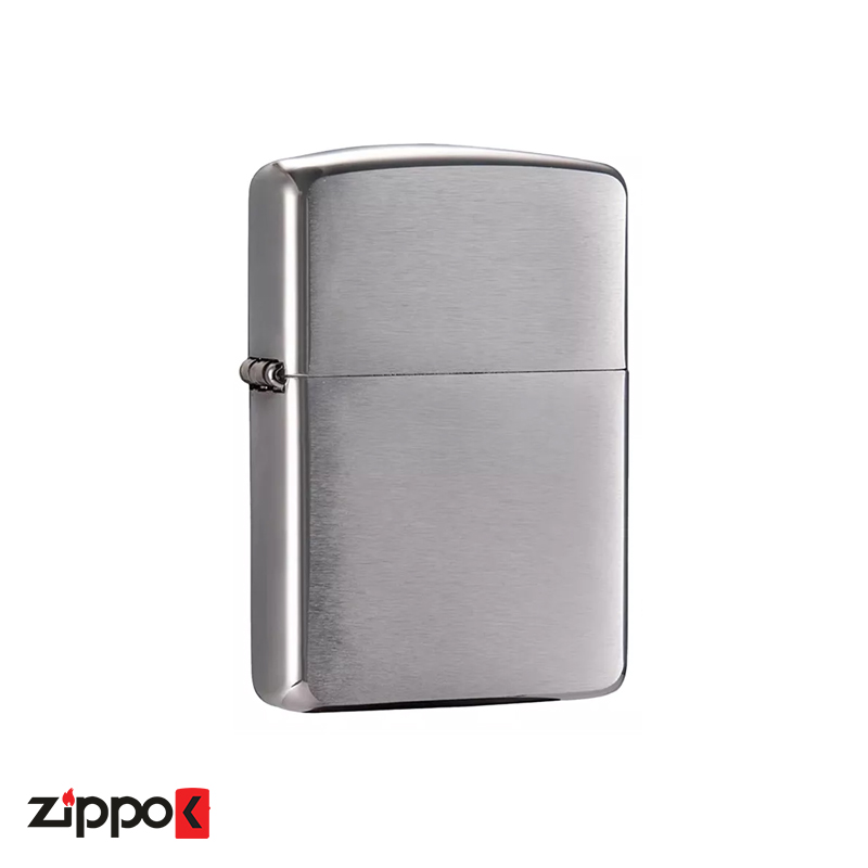 خرید فندک زیپو اصل Zippo Armor Brushed Chrome کد 162