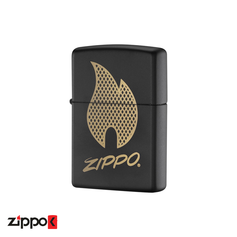 فندک زیپو اصل Zippo Script Logo Design کد 29686