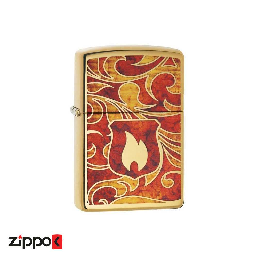 خرید فندک زیپو اصل Zippo Shield کد 28975 - زیپوک