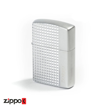 فندک زورو Zorro Silver Square کد SN-LIZO-2101-111